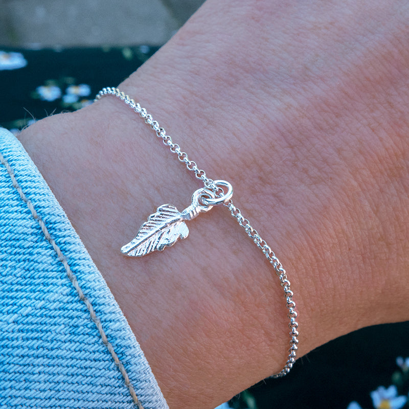 Zilveren armband | Bedel