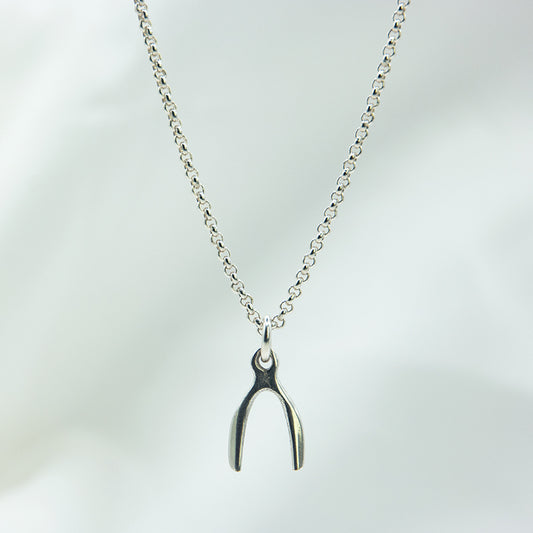 Zilveren bedel | Wishbone