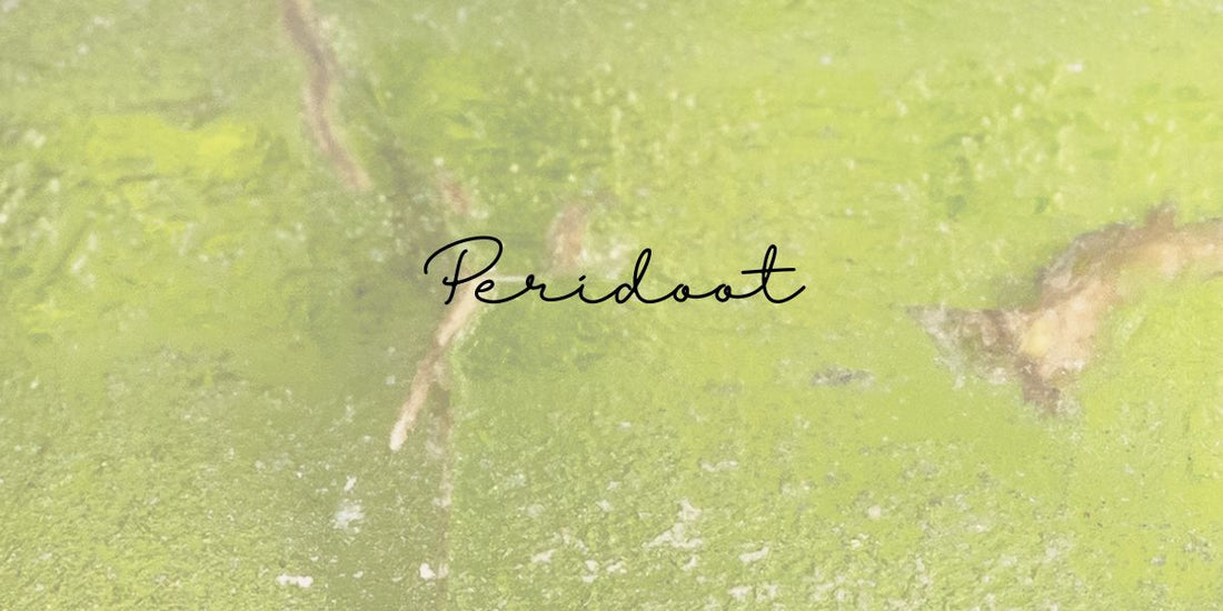 Banner afbeelding van blog over Peridoot