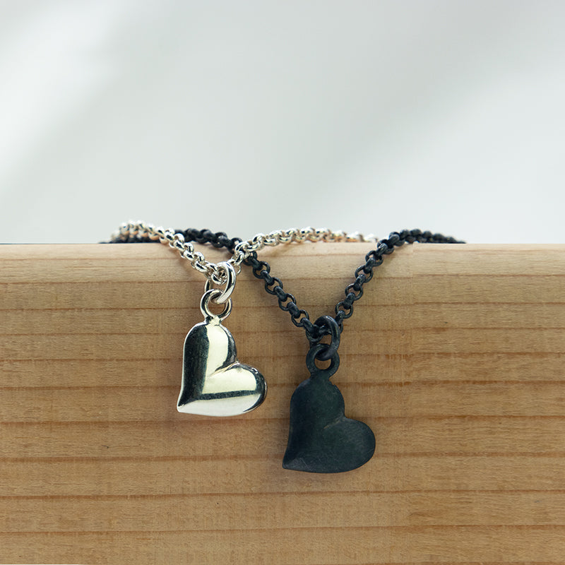 Zilveren armband | Hartje