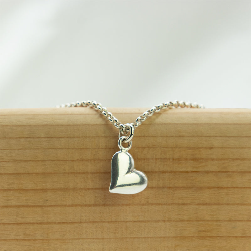 Zilveren armband | Hartje